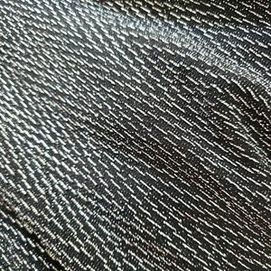 NWOT Metallic Jessica Howard Cocktail Party Dress 16W Silver and Black Metallic